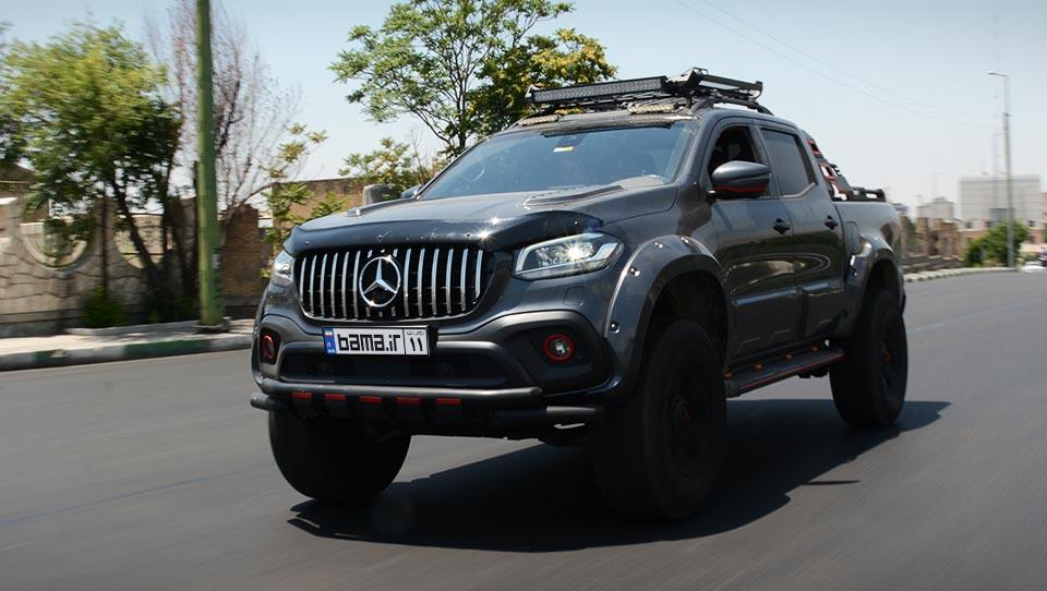 تجربه رانندگی با مرسدس‌بنز X250d